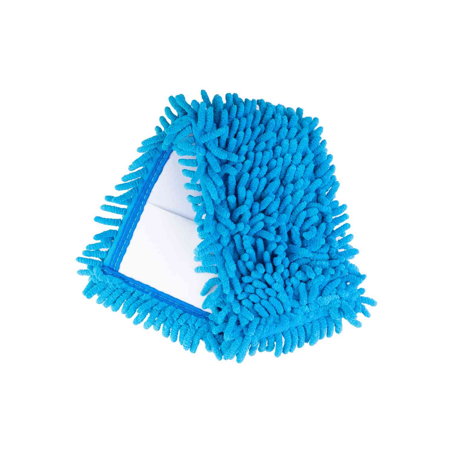 Насадка змінна для швабри з мікрофібри шиньйон "SUPER PROF" (120г) синя Eco Fabric